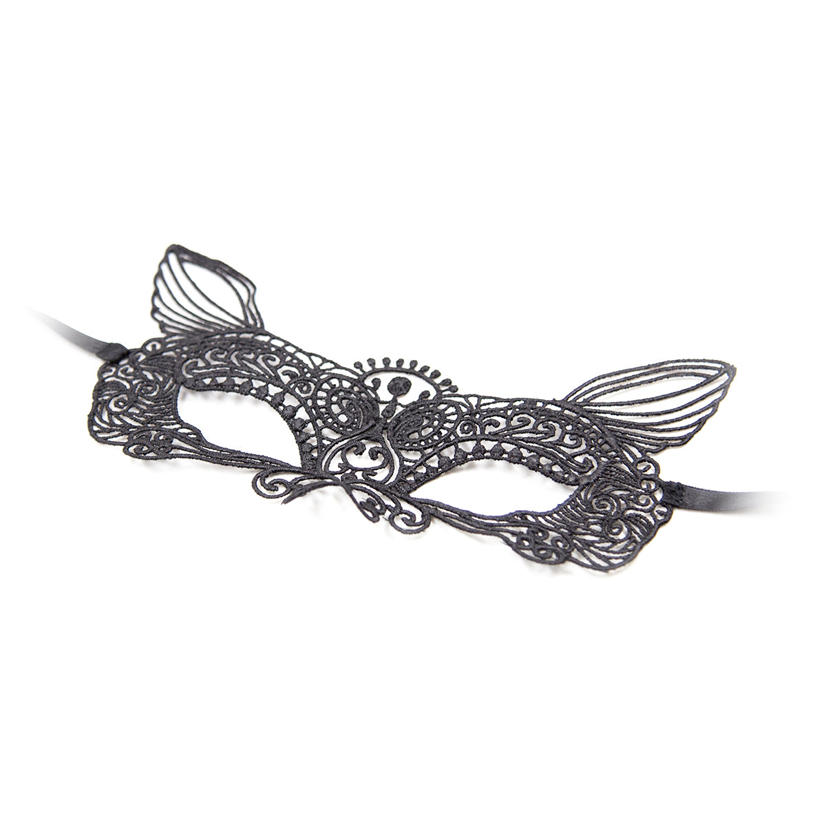 Naughty Toys Black Embroidered Eye Cat Mask - image 4