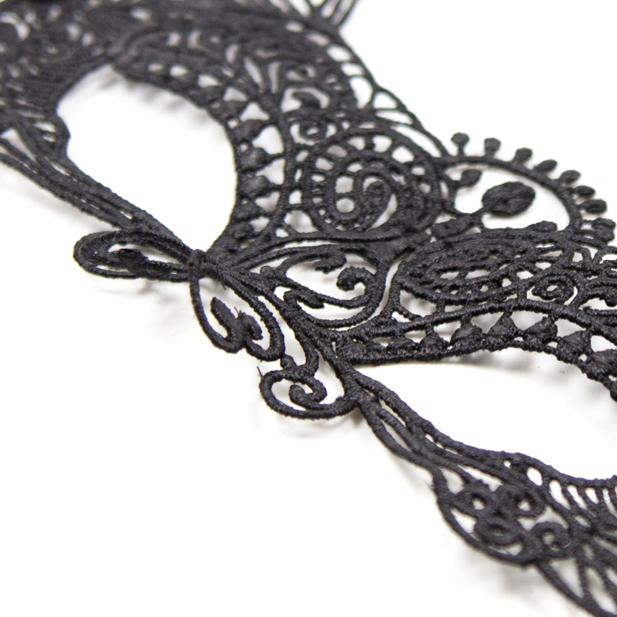 Naughty Toys Black Embroidered Eye Cat Mask Δευτερεύουσα εικόνα προϊόντος