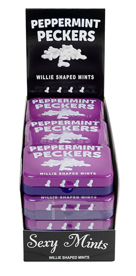 Peppermint Peckers Mini Willie Shaped Mints 30g - image 3