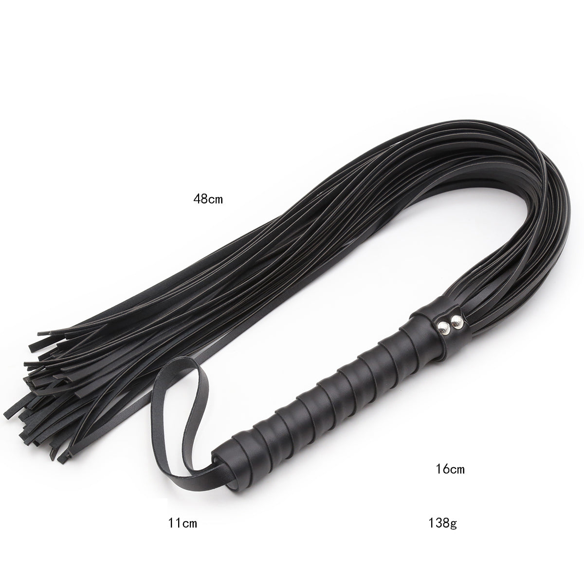 Naughty Toys Faux Leather Flogger 64 cm - image 2