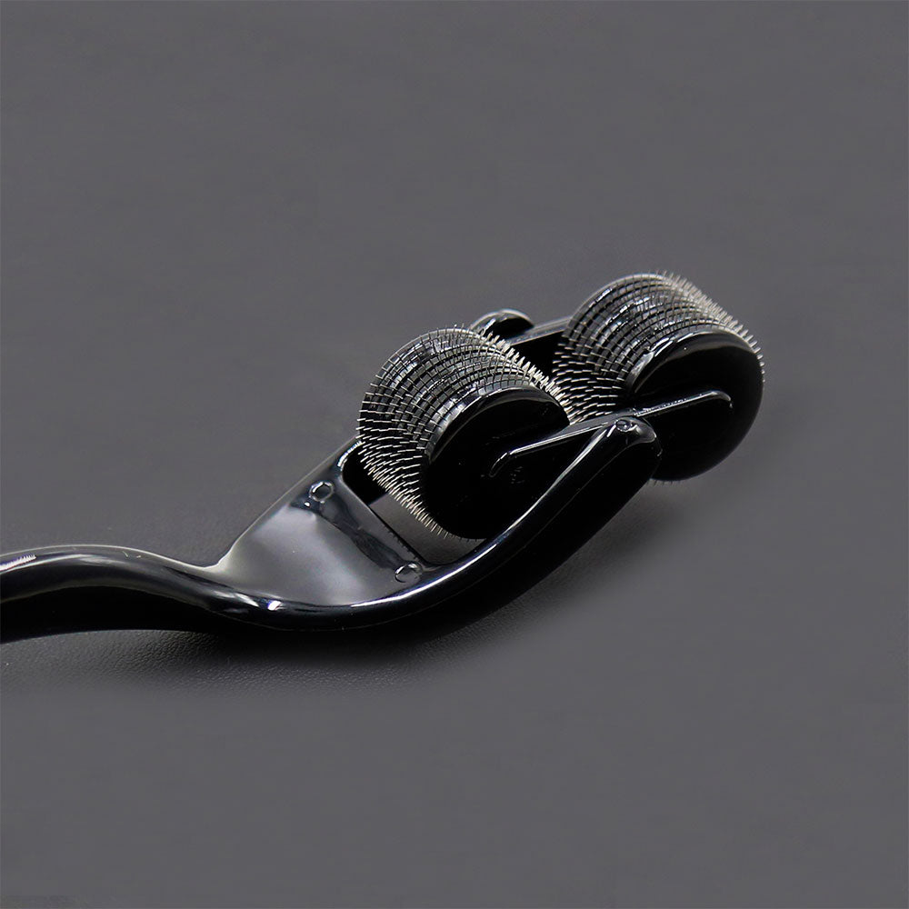 BDSM Black Pinwheel with 2 Rotating Spike Rollers Δευτερεύουσα εικόνα προϊόντος