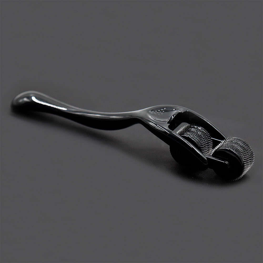 BDSM Black Pinwheel with 2 Rotating Spike Rollers - image 3