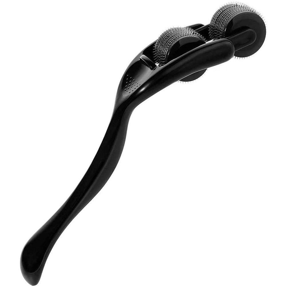 BDSM Black Pinwheel with 2 Rotating Spike Rollers - image 4