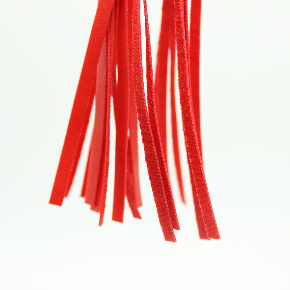 Naughty Toys Red Mini Flogger 28 cm - image 3