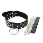 Naughty Toys Studded Collar with Leash - image 2