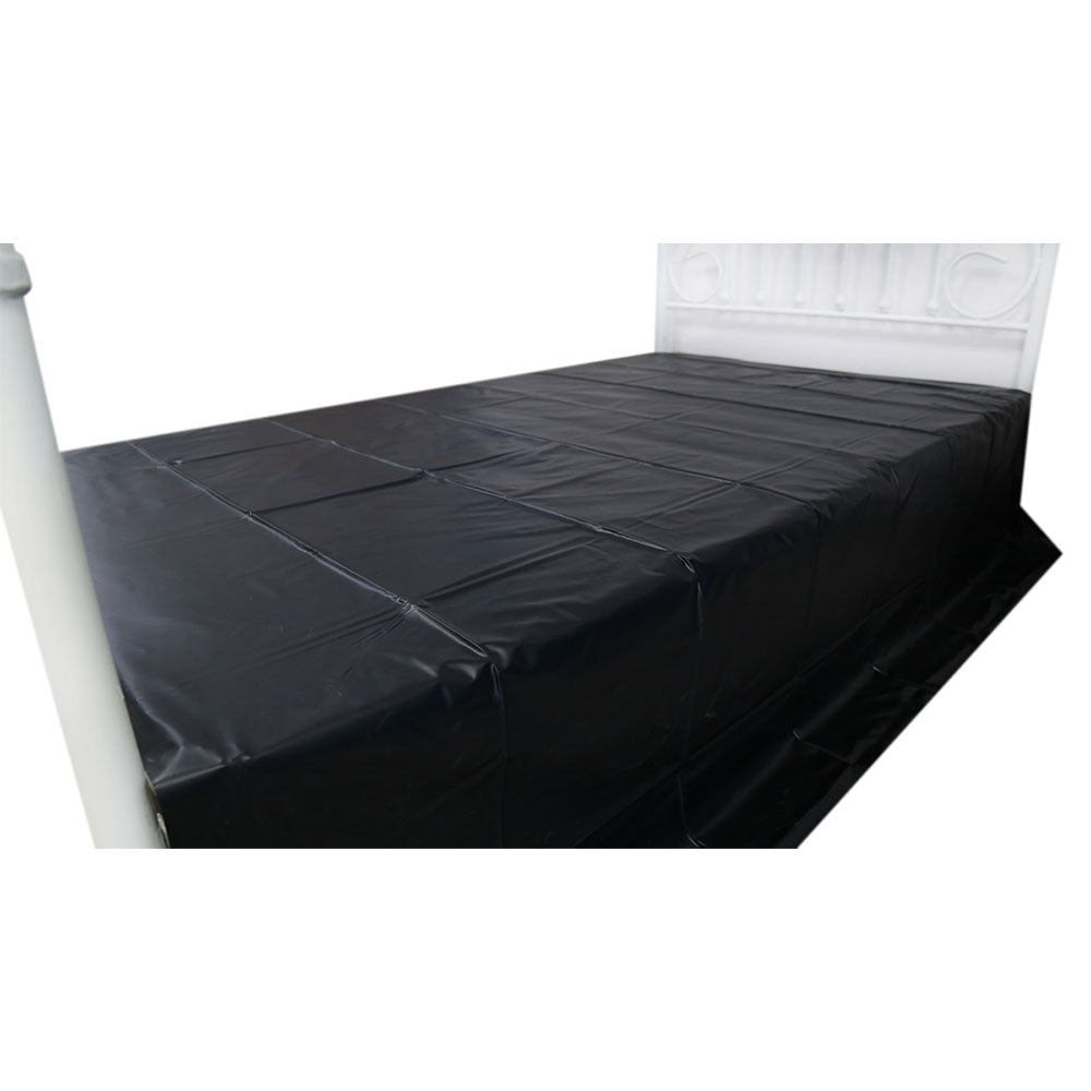 Double Black Vinyl BedSheet protective cover 2 X 2,20 m - image 5