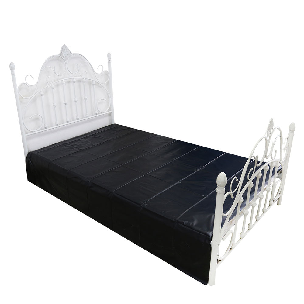 Double Black Vinyl BedSheet protective cover 2 X 2,20 m Κύρια εικόνα προϊόντος