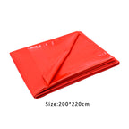 Double RED Vinyl BedSheet protective cover 2 X 2,20 m - image 3