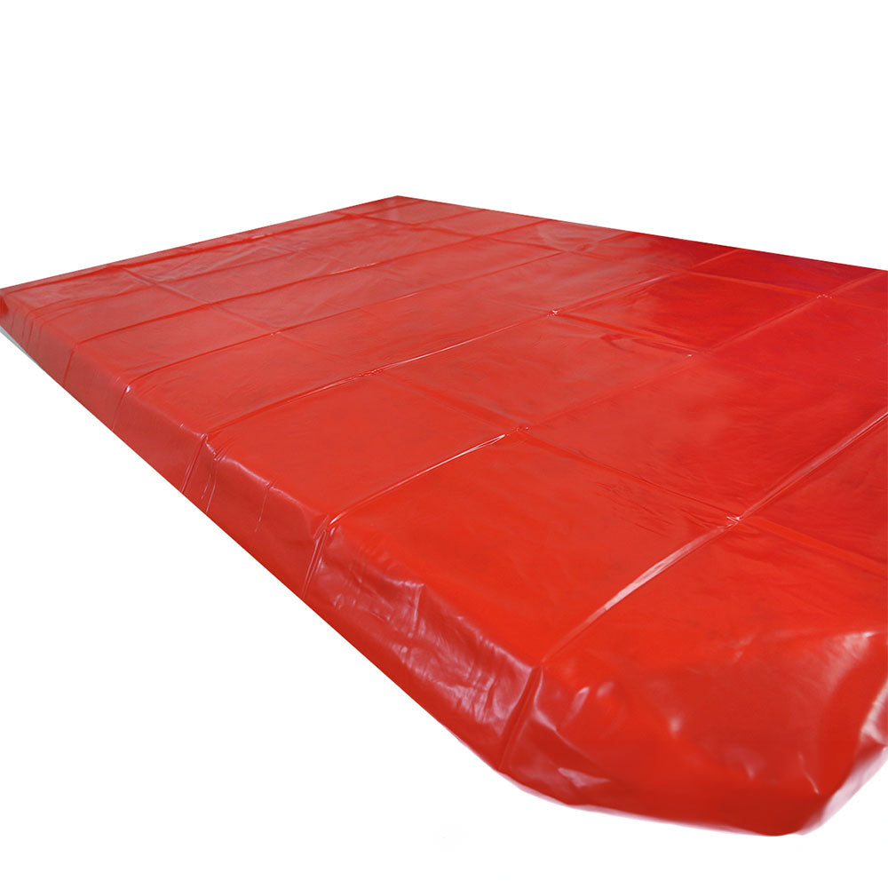 Double RED Vinyl BedSheet protective cover 2 X 2,20 m - image 4