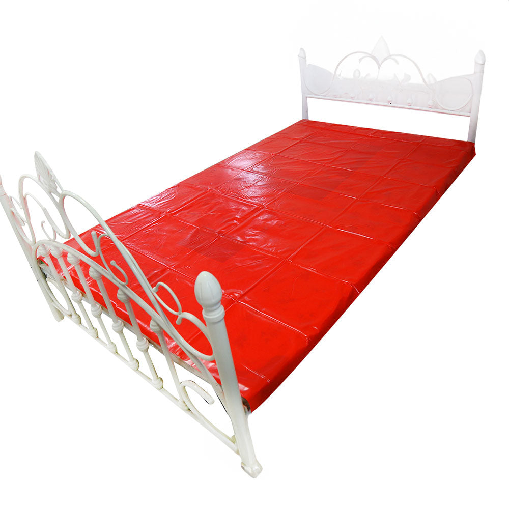 Double RED Vinyl BedSheet protective cover 2 X 2,20 m - image 5