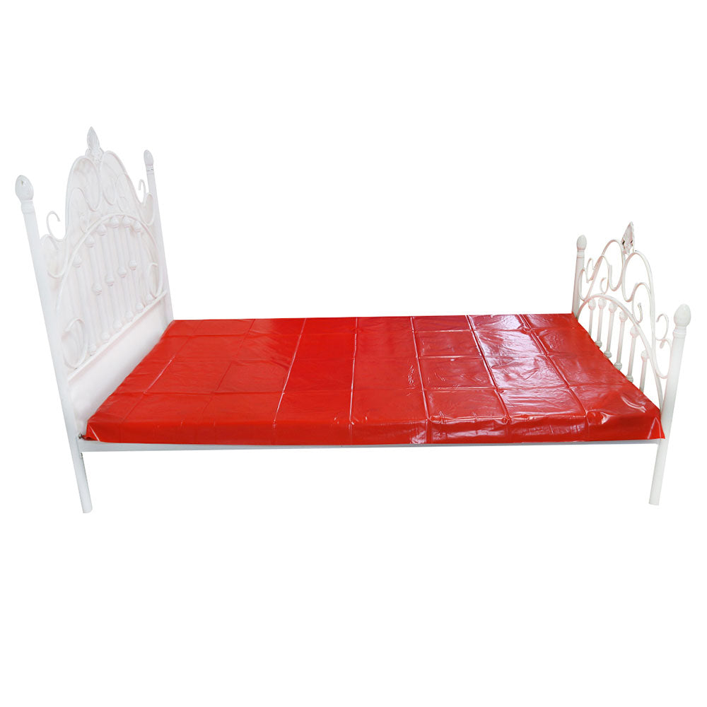 Double RED Vinyl BedSheet protective cover 2 X 2,20 m - image 6