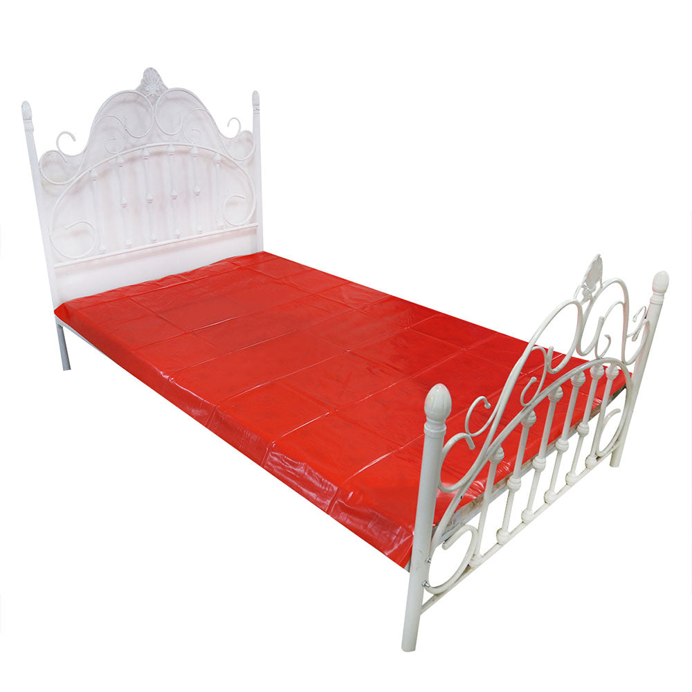 Double RED Vinyl BedSheet protective cover 2 X 2,20 m Κύρια εικόνα προϊόντος