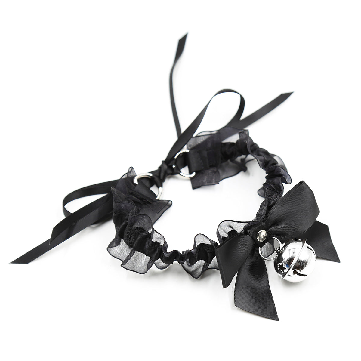 Naughty Toys Cute Black Choker with Bell - image 3