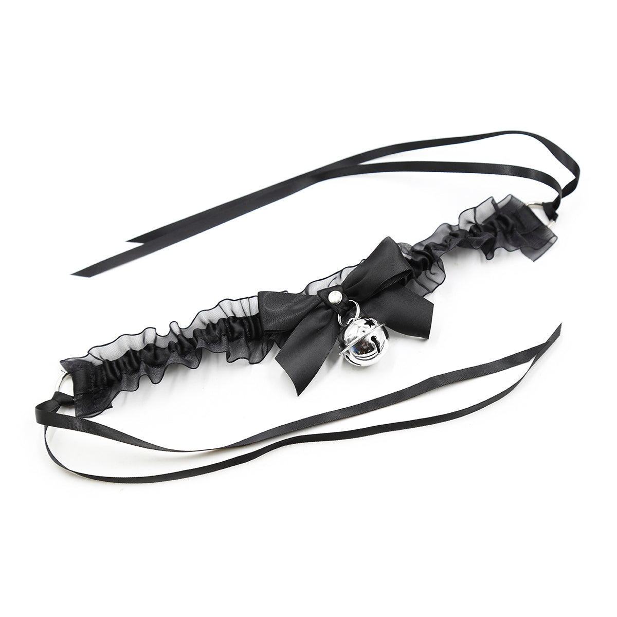 Naughty Toys Cute Black Choker with Bell - image 8