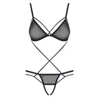 Obsessive Crothcless Strappy Teddy