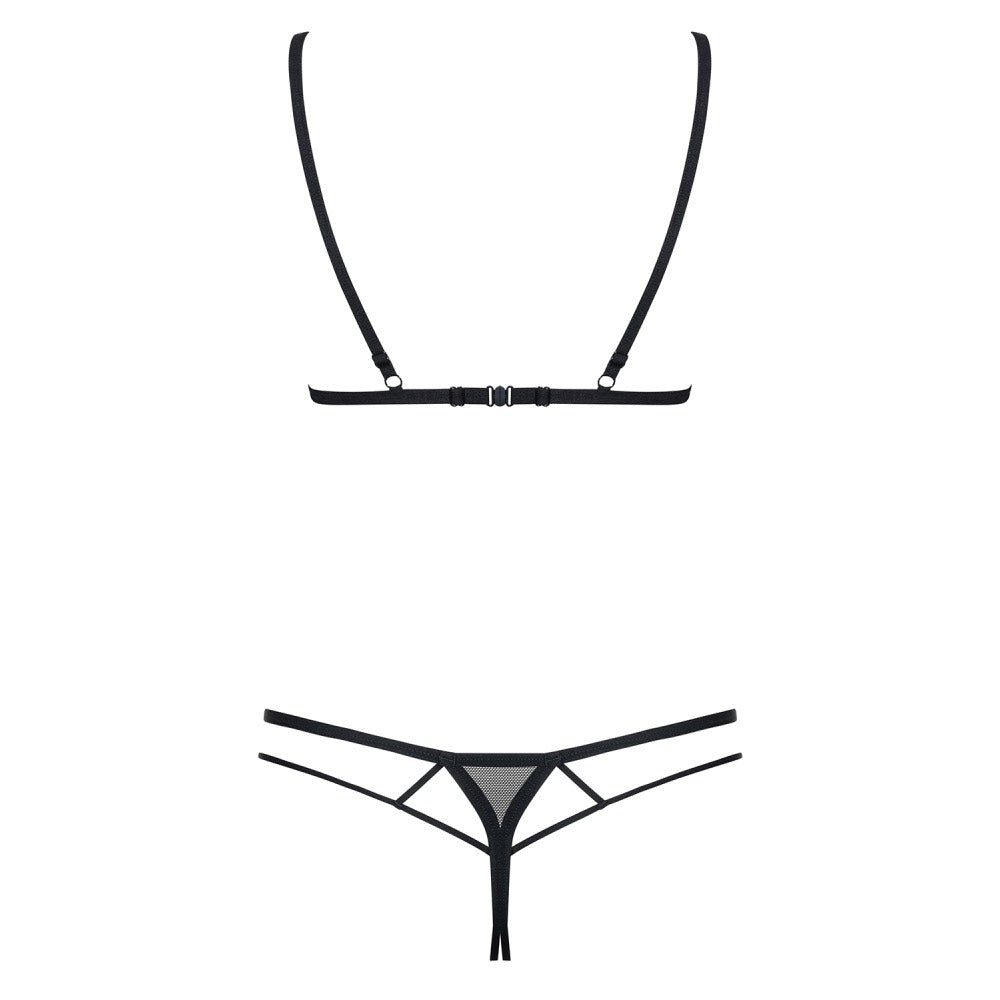 Obsessive Crothcless Strappy Teddy