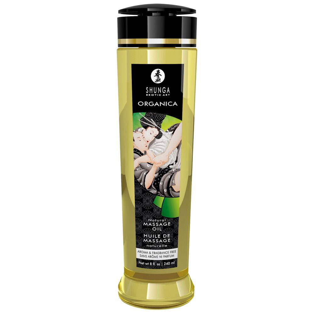 Shunga Organic Massage Oil Natural 240ml Κύρια εικόνα προϊόντος