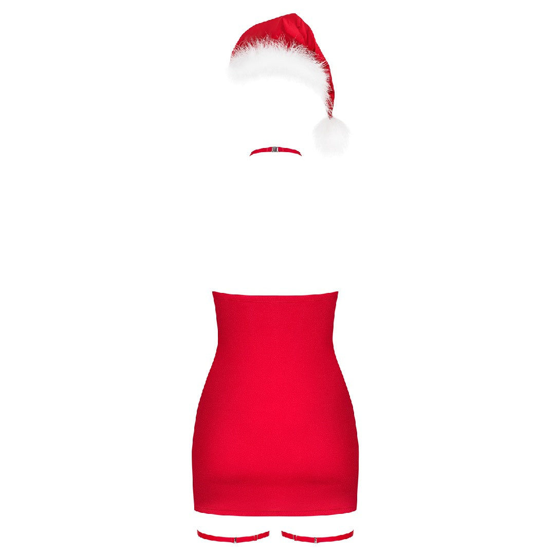 Obsessive Kissmas Chemise with Hat
