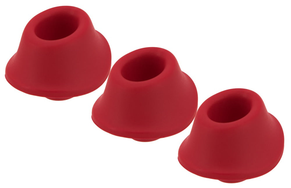 Womanizer Head Pack of 3 Red MEDIUM Δευτερεύουσα εικόνα προϊόντος