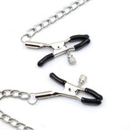 Breathable ball gag with adjustable pressure nipple Clamps - image 8