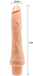 Realistic Barbara Dryad Soft Skin Dildo Vibrator 25 cm - image 3