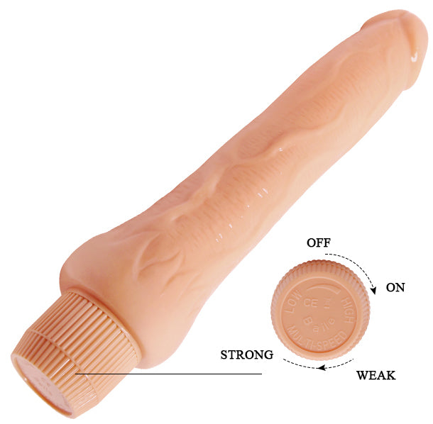 Realistic Barbara Dryad Soft Skin Dildo Vibrator 25 cm - image 7