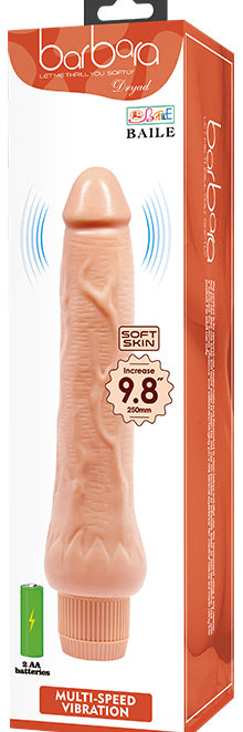 Realistic Barbara Dryad Soft Skin Dildo Vibrator 25 cm - image 8