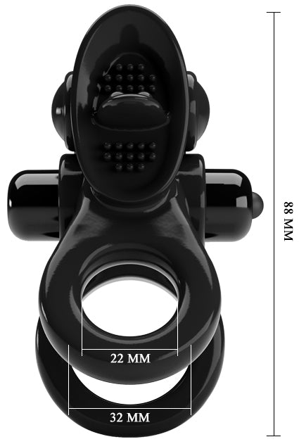 Pretty Love Passionate Vibrating penis ring ONE SIZE Δευτερεύουσα εικόνα προϊόντος