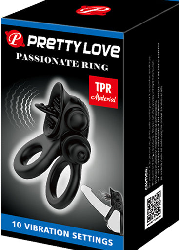 Pretty Love Passionate Vibrating penis ring ONE SIZE - image 3