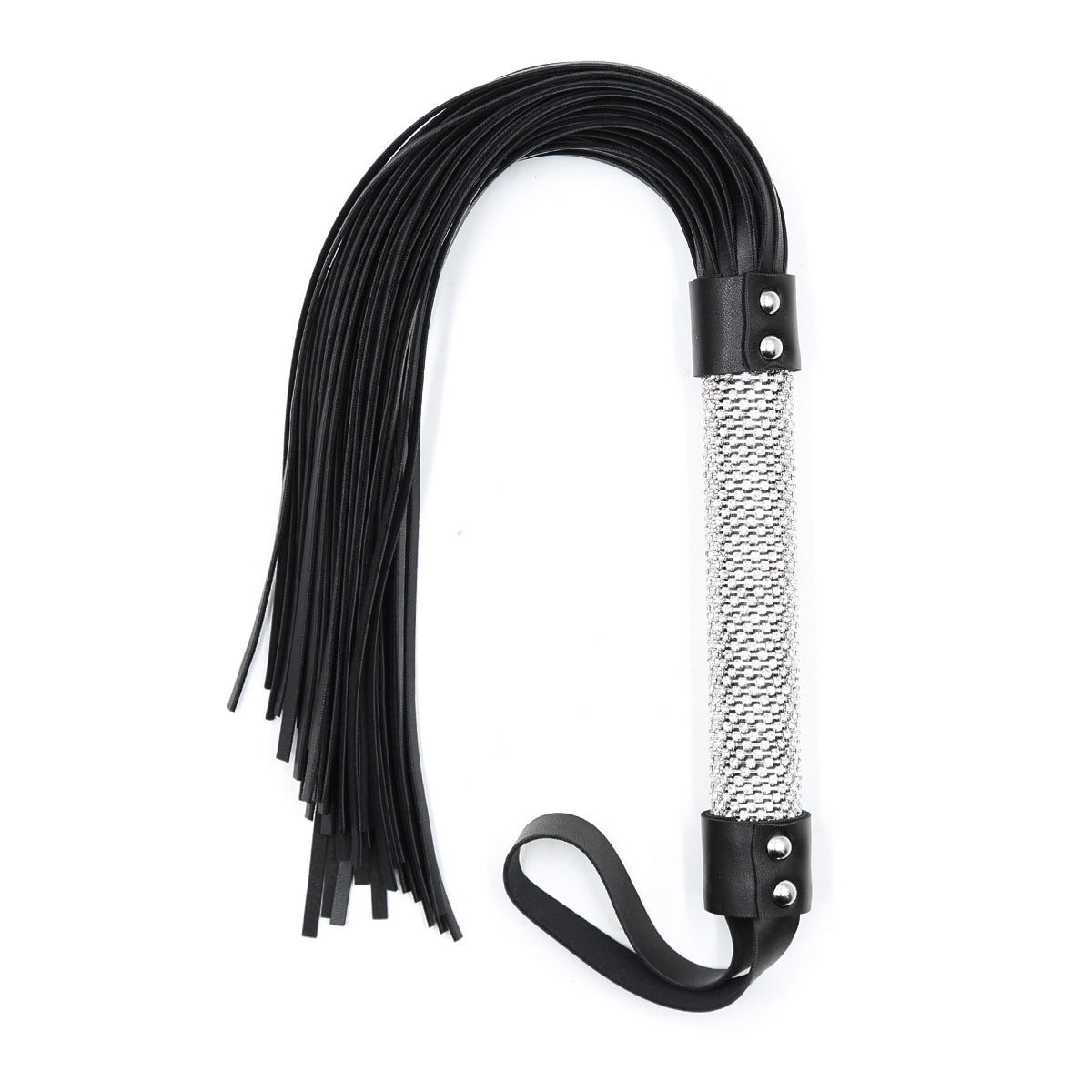 Naughty Toys Whip with Rhinestone Handle 51cm