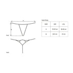 Obsessive Luiza Thong White - image 7