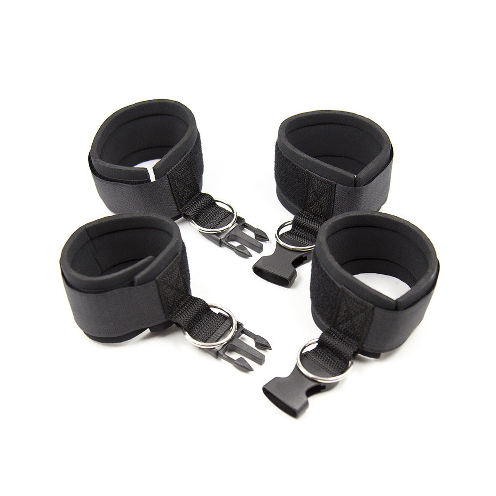 Wrists and Ankle Cuffs with Hook and Loop Restraints set - image 5