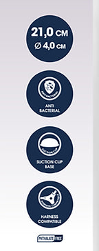 Mr. Dixx 7.6 inch Dual Density Dildo 19.5 cm - image 3