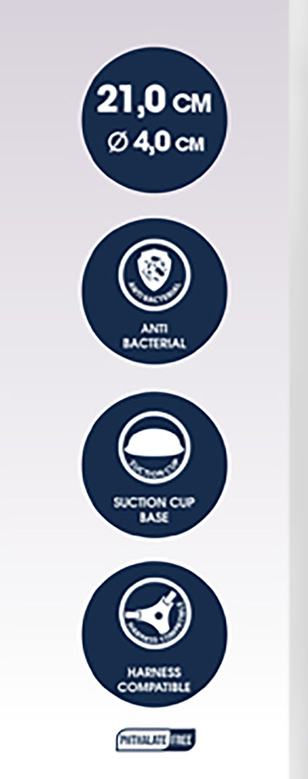 Mr. Dixx 7.6 inch Dual Density Dildo 19.5 cm - image 3