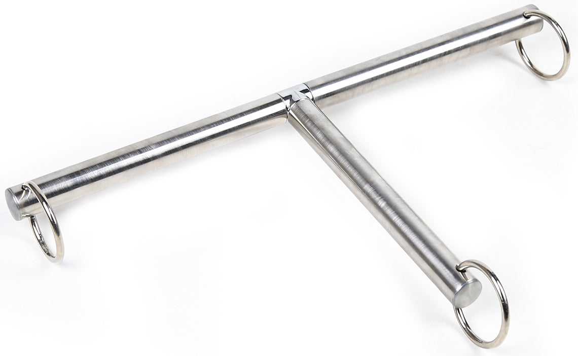 Metal Bondage T-Type Spreader Bar Neck and hands - image 3