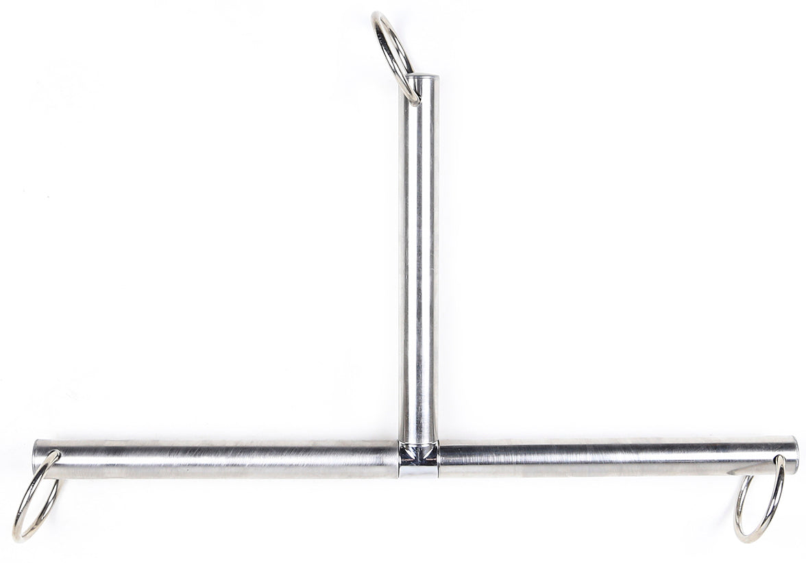 Metal Bondage T-Type Spreader Bar Neck and hands - image 4