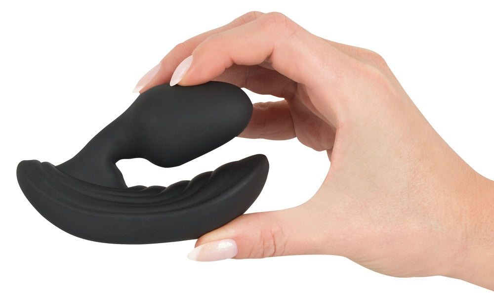 Inflatable remote controlled butt plug