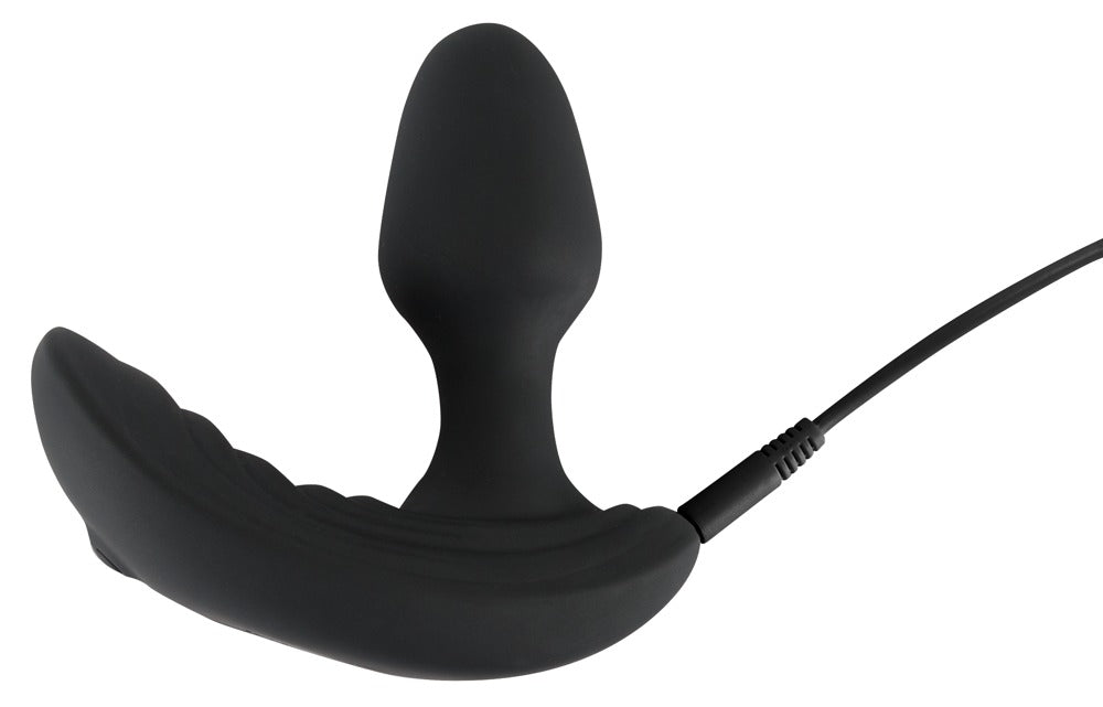 Inflatable remote controlled butt plug