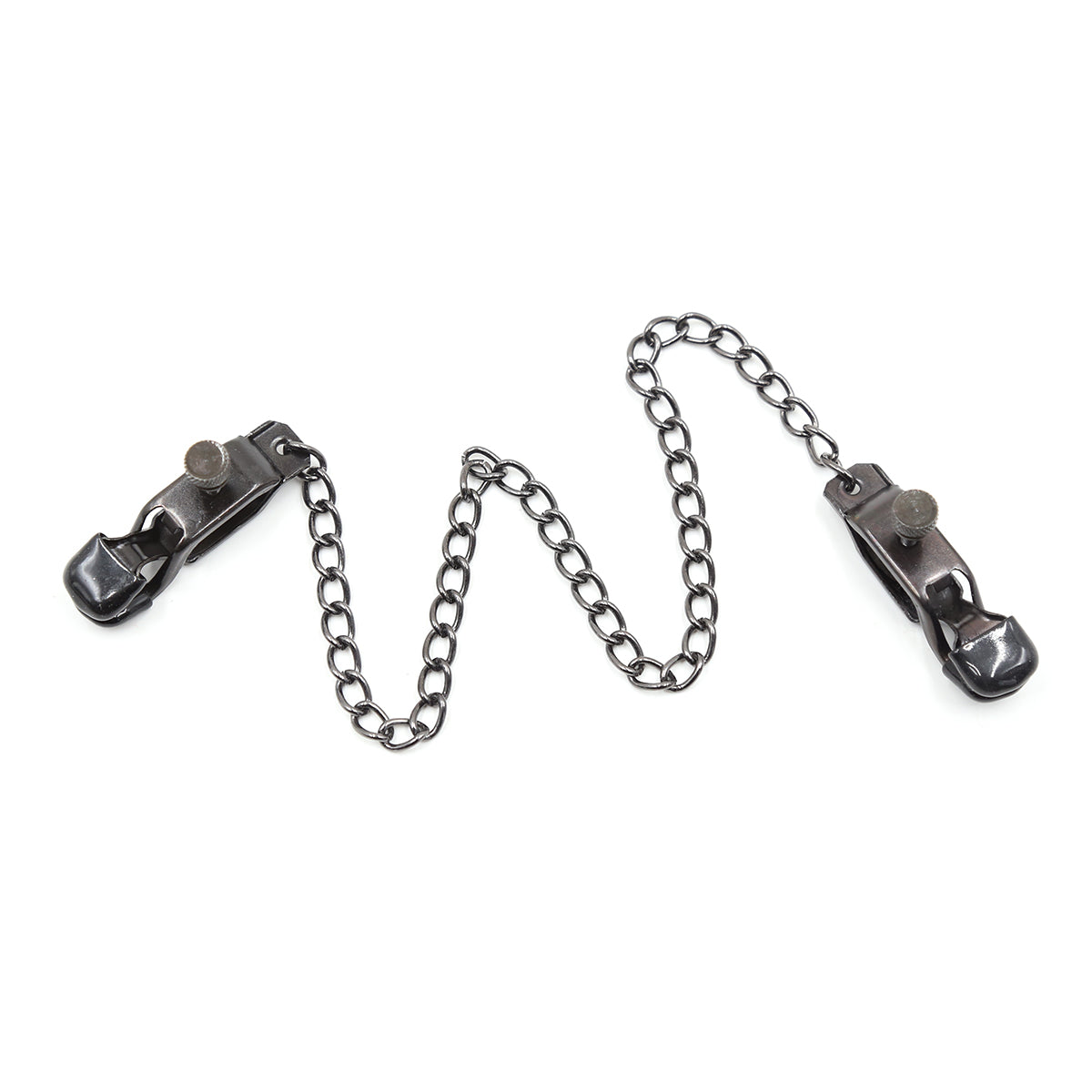 Naughty Toys Nipple Clamps with Black Chain - image 3