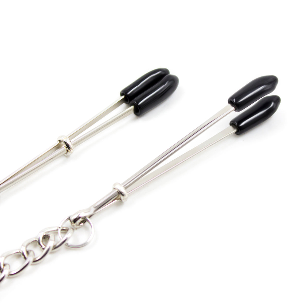 Naughty Toys Chain Nipple Clips with Chain - image 2