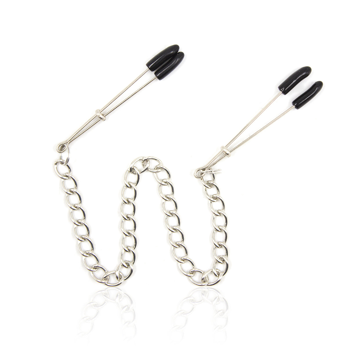 Naughty Toys Chain Nipple Clips with Chain