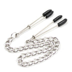 Naughty Toys Chain Nipple Clips with Chain - image 5