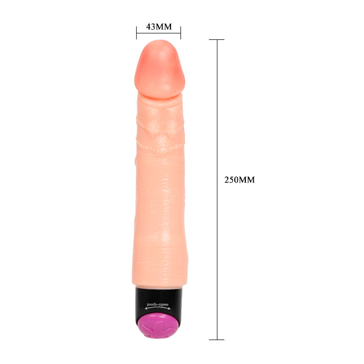 BAILE Flex wrench King vibrating Dildo 25cm Δευτερεύουσα εικόνα προϊόντος