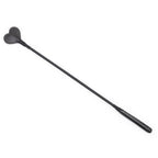 BDSM Fetish play black riding spanking crop with heart 62 cm - image 4