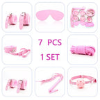 Lover's Pink Fetish Bondage Set 7 pcs - image 2