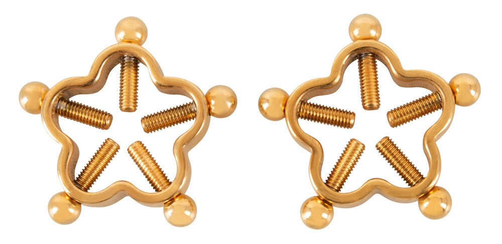 Golden adjustable Nipple clamps Jewelry - image 5