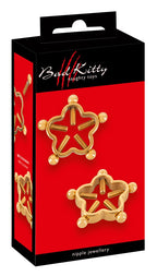 Golden adjustable Nipple clamps Jewelry - image 6