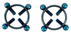 One size Blue Nipple clamps Jewellery BAD KITTY