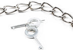 Naughty Toys Large adjustable metal ankle and wrists cuffs with locks - image 4