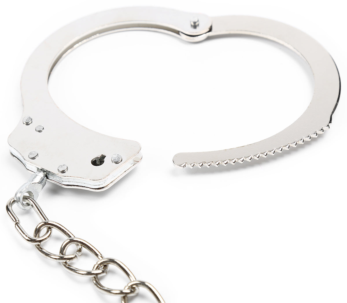 Naughty Toys Large adjustable metal ankle and wrists cuffs with locks - image 3